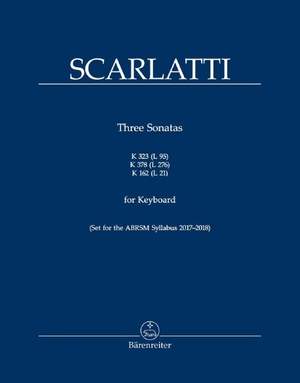 Scarlatti: 3 Sonatas