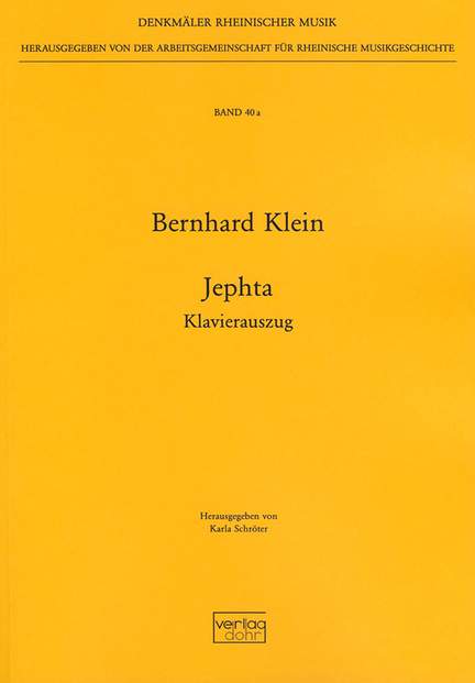 Klein, B: Jephta