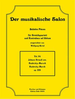 Strauß (Father), J: Radetzky March op.228 Vol.94