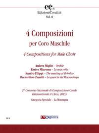 4 Compositions for Male Choir