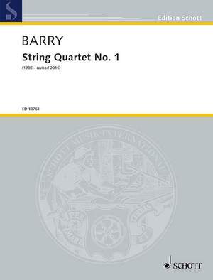 Barry, G: String Quartet No. 1
