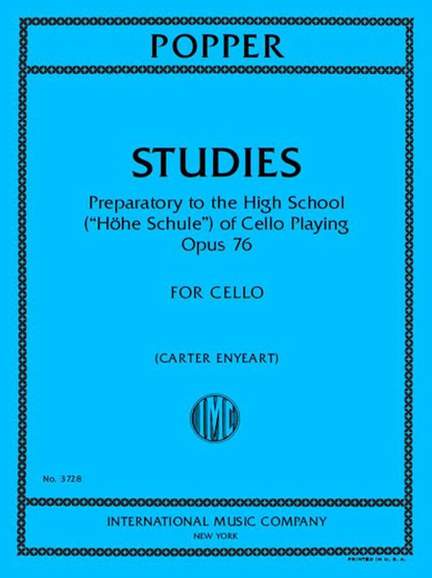 Popper, D: Studies Op.76