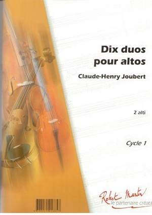 Claude-Henry Joubert: 10 Duos Pour Altos En Première Position