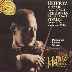 The Heifetz Collection Vol. 30 - Mozart, Beethoven, Vivaldi, Händel