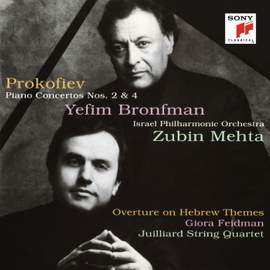 Prokofiev: Piano Concertos Nos. 2 & 4 & Overture on Hebrew Themes