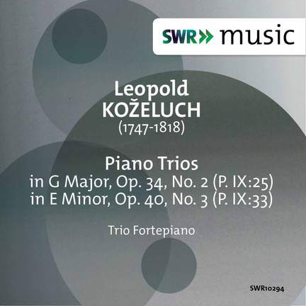 Koželuch: Keyboard Trios, P. IX:25 & 33