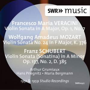 Veracini, Mozart & Schubert: Violin Sonatas