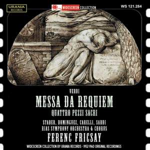 Verdi: Messa da Requiem & 4 Pezzi sacri