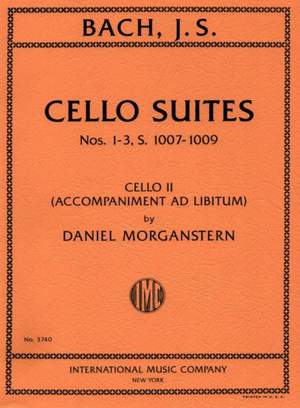 Bach, J S: Cello Suites Nos. 1-3 BWV1007-1009