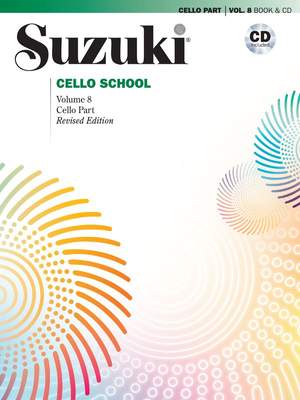 Suzuki Cello School Cello Part & CD, Volume 8 (Revised)
