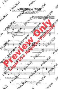 George M. Cohan: A Broadway Song