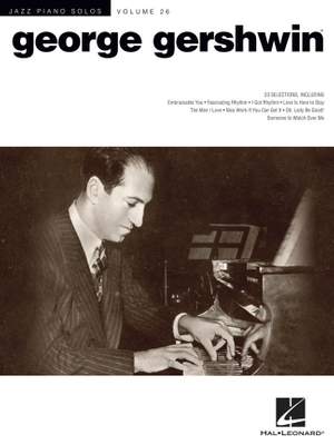 George Gershwin Jazz Piano Solos Series Volume 26