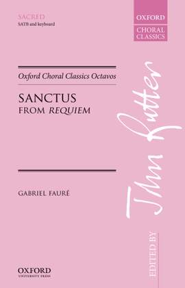 Faure, Gabriel: Sanctus