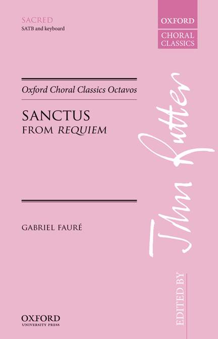 Faure, Gabriel: Sanctus