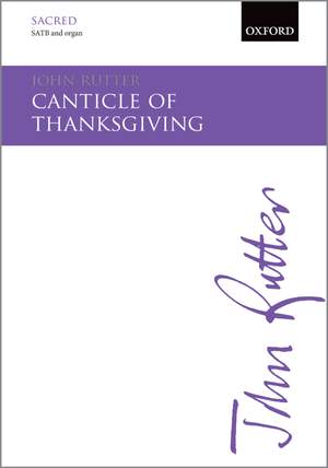 Rutter, John: Canticle of Thanksgiving