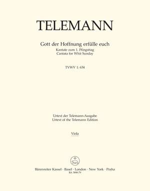 Telemann, Georg Philipp: Gott der Hoffnung erfülle euch TVWV 1:634