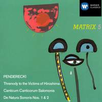 Penderecki: Threnody to the Victims of Horoshima & other works