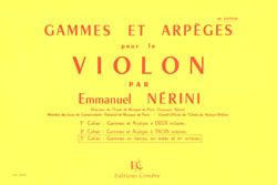Emile Nerini: Gammes et arpèges Vol.3