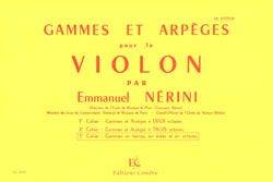 Emile Nerini: Gammes et arpèges Vol.3