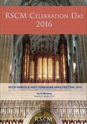 RSCM Celebration Day 2016 Music Book