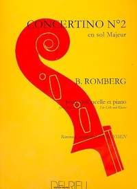 Bernhard Romberg: Concertino Op.38 n°2 en Sol maj.