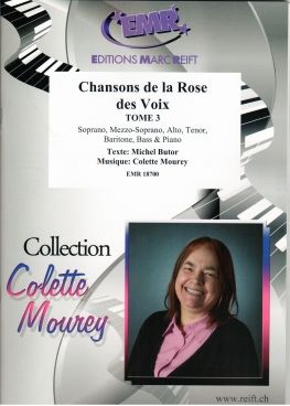 Michel Butor_Colette Mourey: Chansons de la Rose des Voix Tome 3