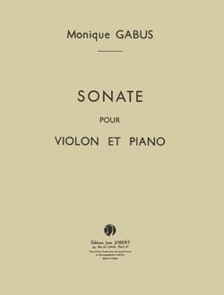 Monique Gabus: Sonate