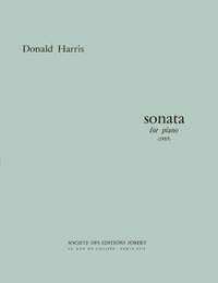 Donald Harris: Sonate pour piano