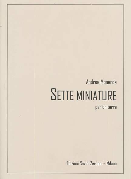 Andrea Monarda: Sette miniature