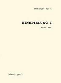 Emmanuel Nunes: Einspielung I