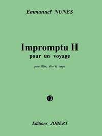 Emmanuel Nunes: Impromptu pour un voyage II