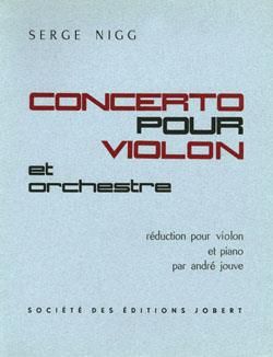 Serge Nigg: Concerto pour violon
