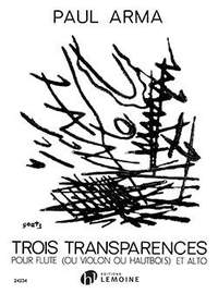 Paul Arma: Transparences (3)