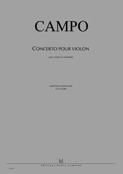 Régis Campo: Concerto pour violon