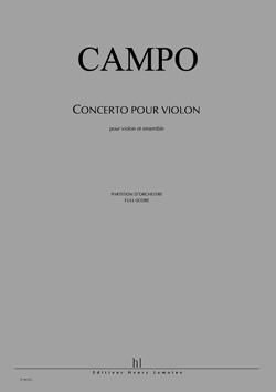 Régis Campo: Concerto pour violon