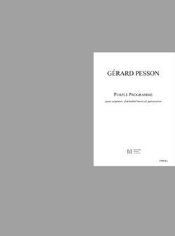 Gérard Pesson: Purple Programme