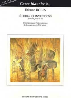Etienne Rolin: Etudes et inventions