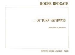 Roger Redgate: ...of Torn pathways