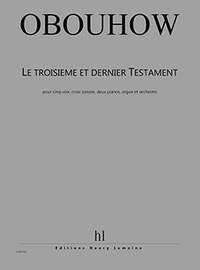 Nicolas Oboukhov: Le troisième et dernier Testament