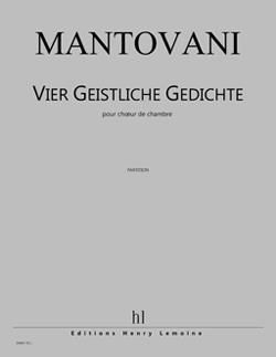 Bruno Mantovani: Vier Geistliche Gedichte