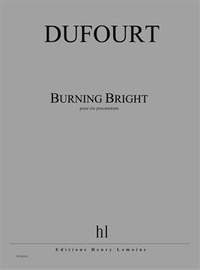 Hugues Dufourt: Burning Bright