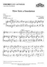 Rutter, John: How firm a foundation Product Image