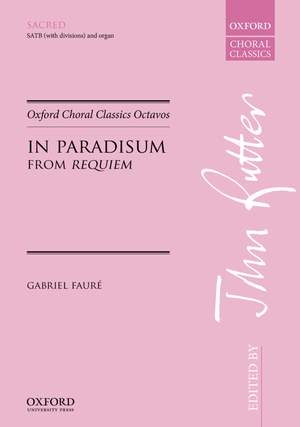 Faure, Gabriel: In Paradisum