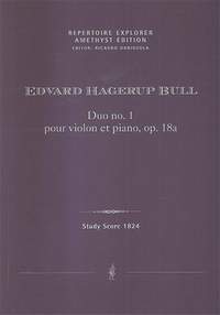 Bull, Edvard Hagerup: Duo no. 1 pour violon et piano Op. 18a