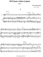 Bull, Edvard Hagerup: Duo no. 1 pour violon et piano Op. 18a Product Image