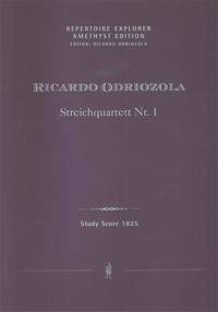 Odriozola, Ricardo: String Quartet No. 1