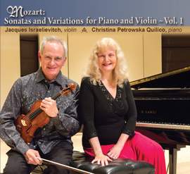 Mozart: Sonatas & Variations for Piano & Violin, Vol. 1
