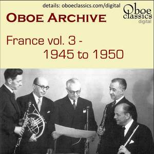 Oboe Archive, France, Vol. 3