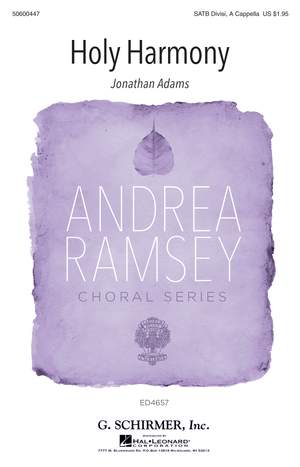 Jonathan Adams: Holy Harmony