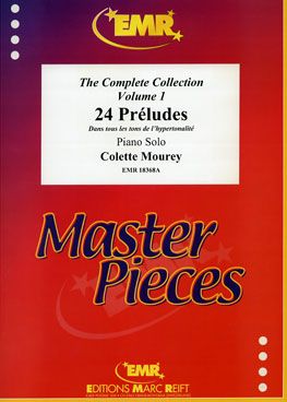 Colette Mourey: 24 Préludes Volume 1